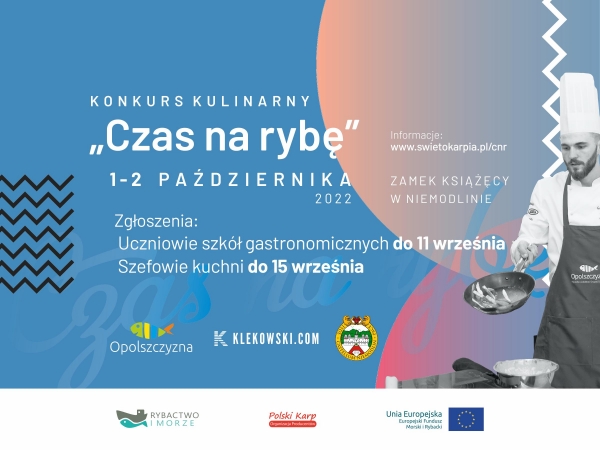 Zapraszamy do udziału w konkursie  &quot;Czas na rybę!&quot;